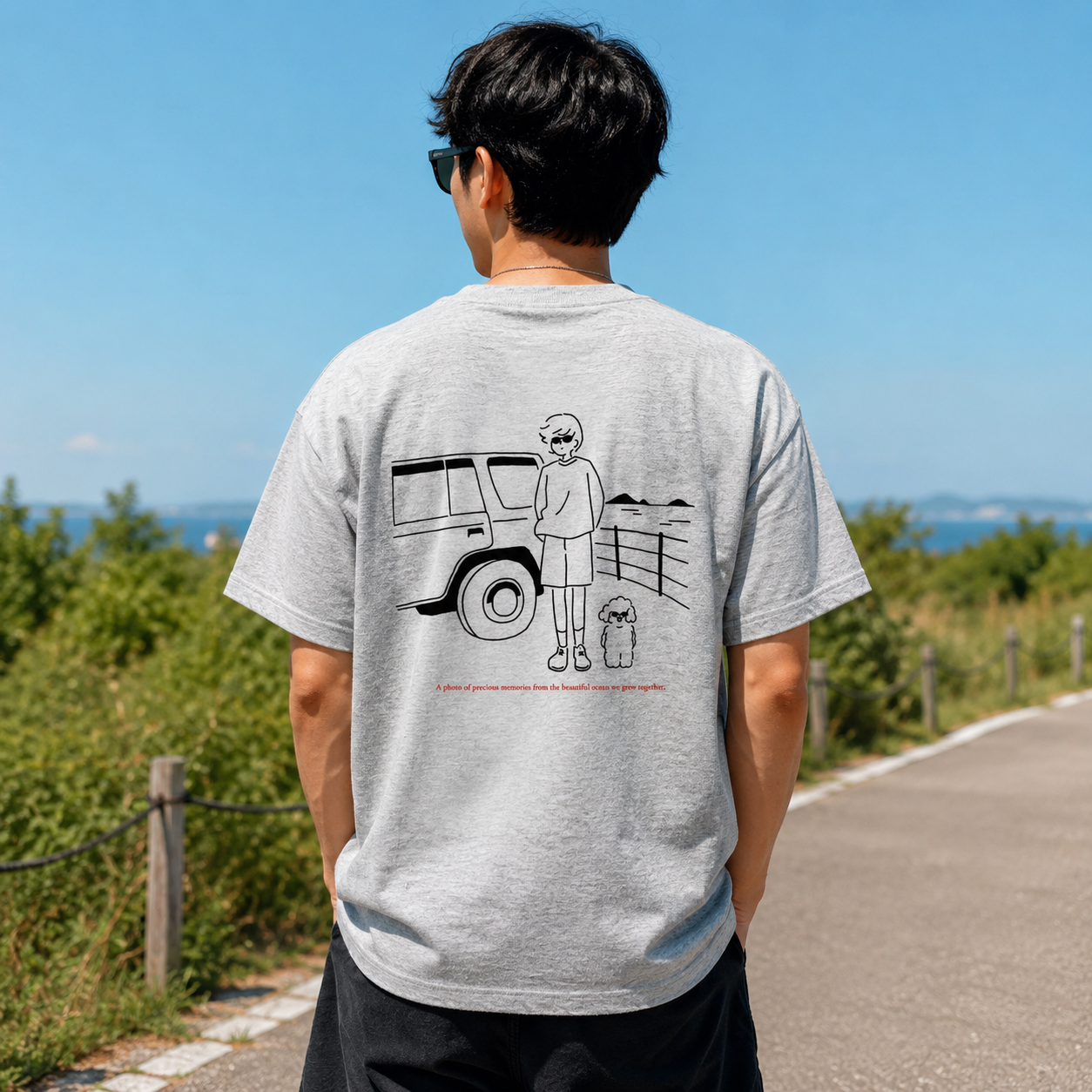日本直送｜Boy driving Tee