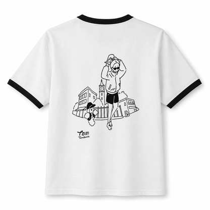日本直送｜Girl running Tee
