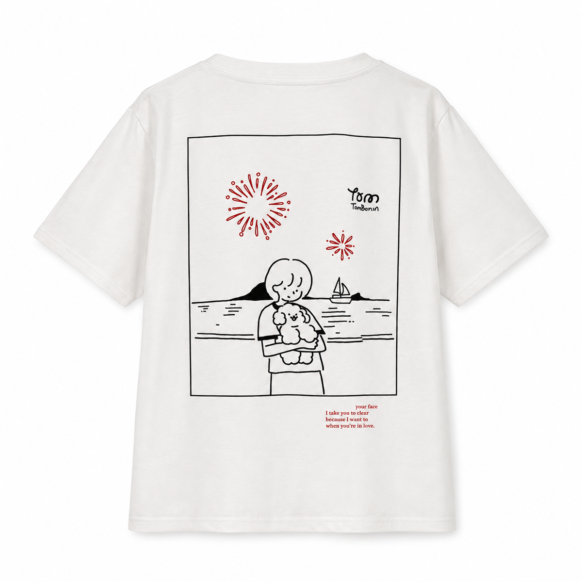 日本直送｜Girl firework Tee
