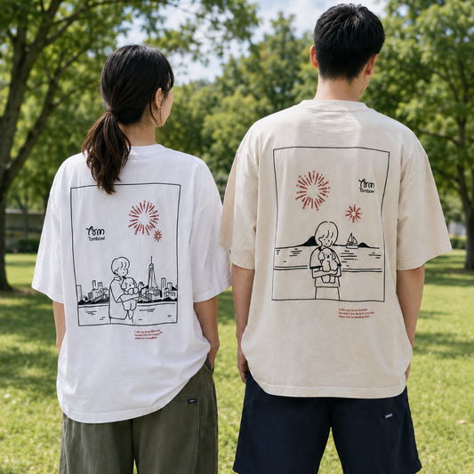 日本直送｜Girl firework Tee