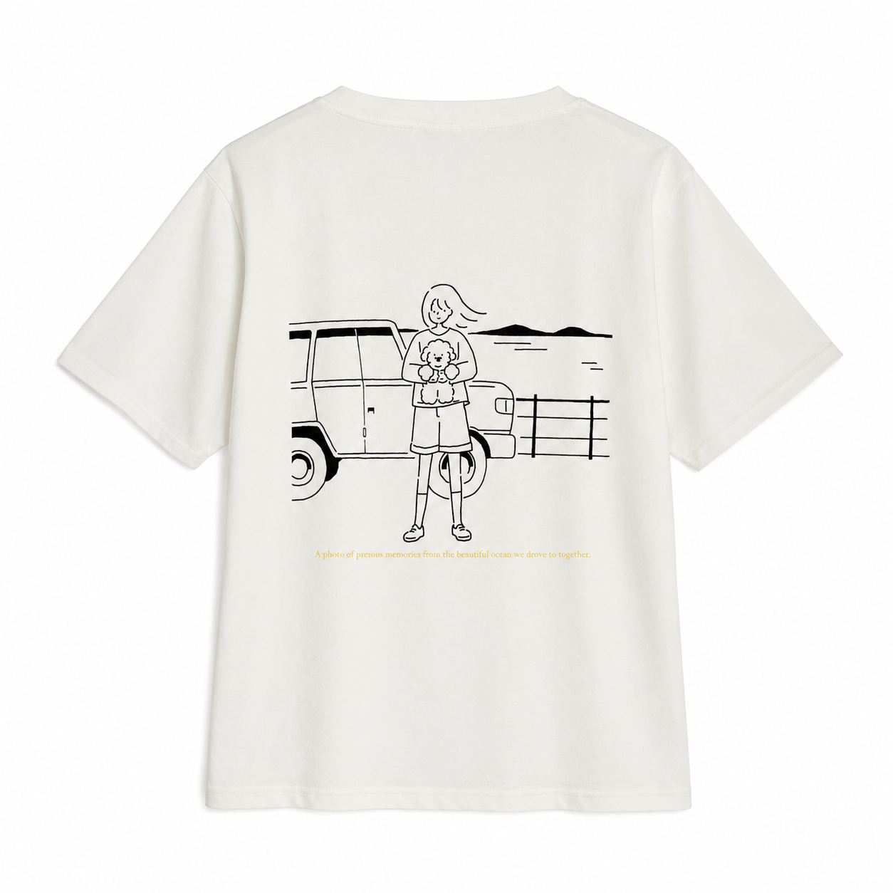 日本直送｜Girl driving Tee