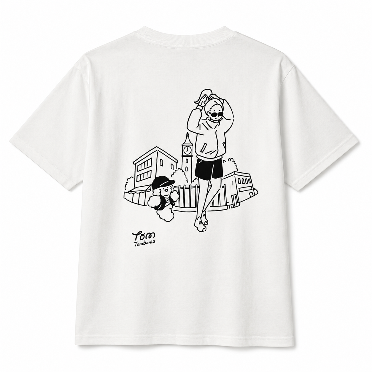 日本直送｜Girl running Tee