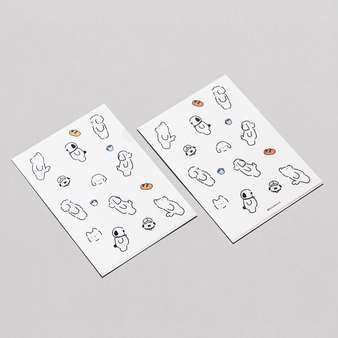 L型透明資料夾｜Muck 系列