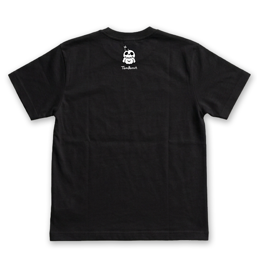 TomBonia 萬聖節限定Tee 黑色・背面骷髏Muck