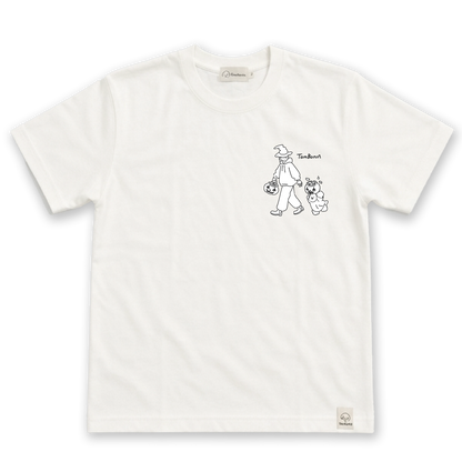 TomBonia 萬聖節限定Tee 白色・正面