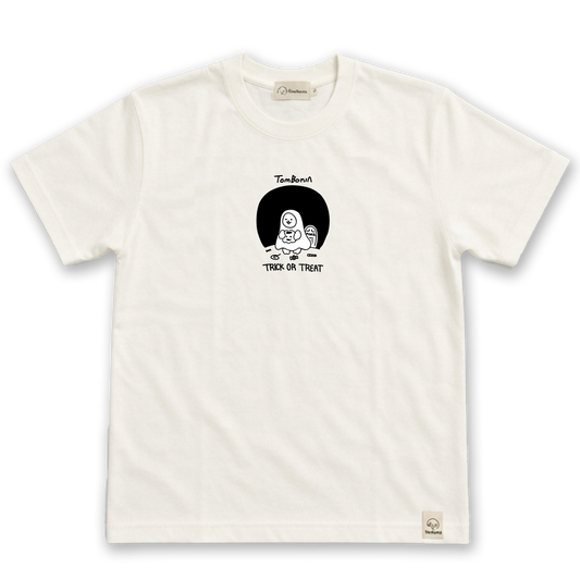 TomBonia 萬聖節限定Tee 白色・正面